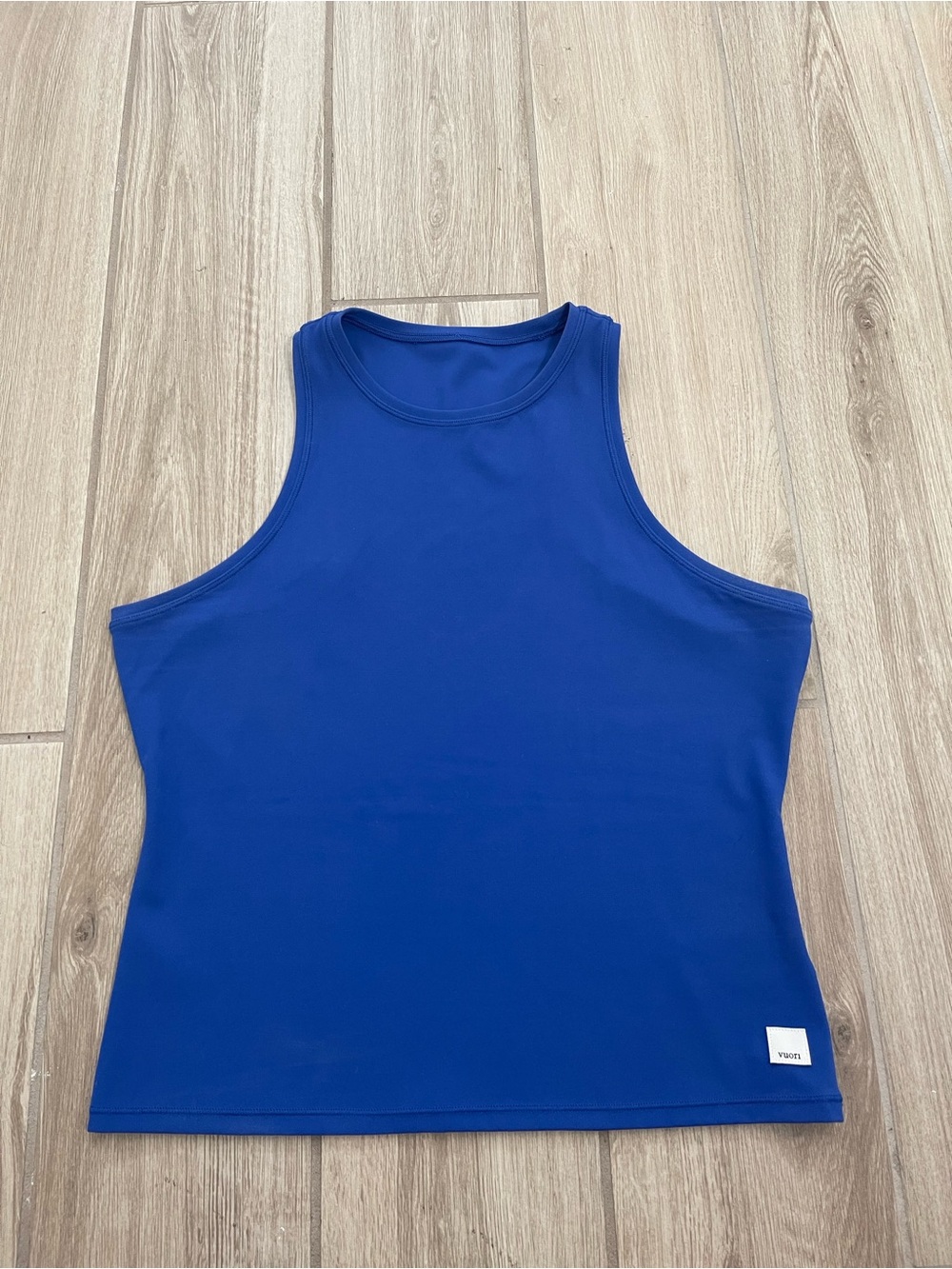 Vuori AllTheFeels Crewneck Tank Top Copenhagen Blue Sz M VW1249